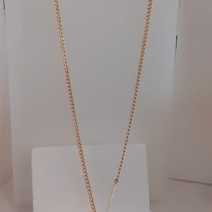 Sautoir poupée rose