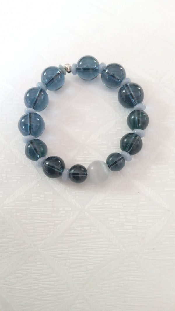 bracelet perles en verre